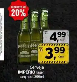 Cometa Supermercados Cerveja império lager oferta
