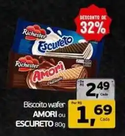 Cometa Supermercados Biscoito wafer amori ou escureto oferta