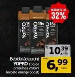 Cometa Supermercados Bebida lactea unt yopro 15g de proteinas 250ml oferta