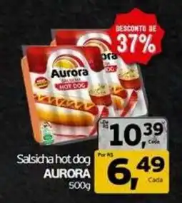 Cometa Supermercados Salsicha hot dog aurora oferta