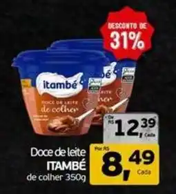 Cometa Supermercados Doce de leite itambé de colher oferta