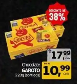 Cometa Supermercados Chocolate garoto oferta