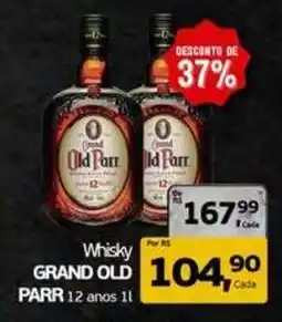 Cometa Supermercados Whisky grand old parr 12 anos 1l oferta
