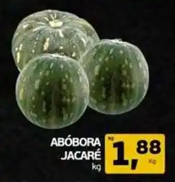 Cometa Supermercados Abóbora jacaré oferta