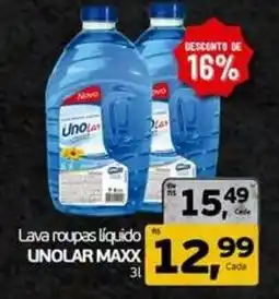 Cometa Supermercados Lava roupas líquido unolar maxx oferta