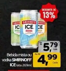 Cometa Supermercados Bebida mista ou vodka smirnoff ice oferta