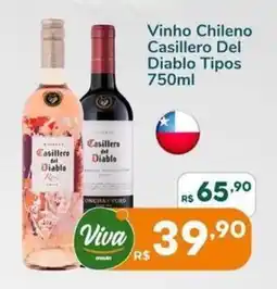 Enxuto Vinho chileno casillero del diablo tipos oferta