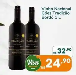 Enxuto Vinho Nacional Góes Tradição Bordô oferta