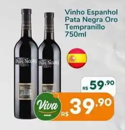 Enxuto Vinho Espanhol Pata Negra Oro Tempranillo oferta