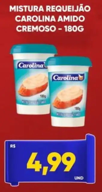 Tatico Mistura requeijão carolina amido cremoso oferta