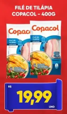 Tatico Filé de tilápia copacol oferta