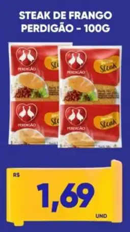 Tatico Steak de frango perdigão oferta