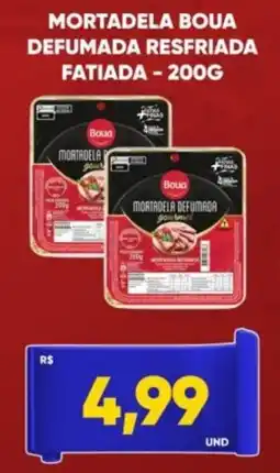 Tatico Mortadela boua defumada resfriada fatiada oferta