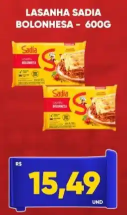 Tatico Lasanha sadia bolonhesa oferta