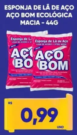 Tatico Esponja de lã de aço aço bom ecológica macia oferta