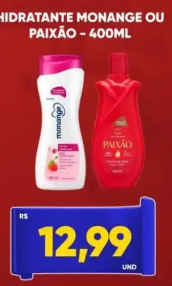 Tatico Hidratante monange ou paixão oferta