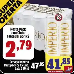 Supermercado Paraná Cerveja imperio oferta