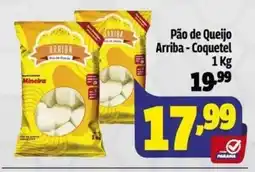 Supermercado Paraná Pão de Queijo Arriba - Coquetel oferta