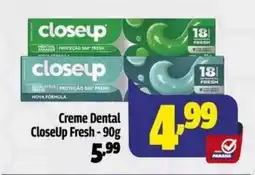 Supermercado Paraná Creme Dental CloseUp Fresh oferta