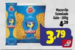 Supermercado Paraná Macarrão Semolado Galo oferta
