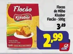 Supermercado Paraná Flocos de Milho Kisabor oferta