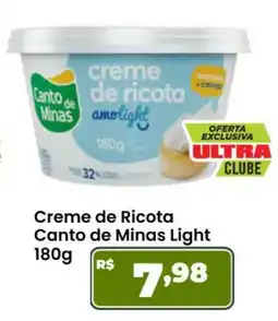 Ultrabox Creme de ricota canto de minas light oferta