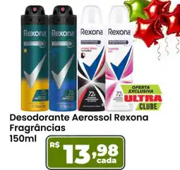 Ultrabox Desodorante aerossol rexona fragrâncias oferta