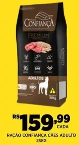 DB Supermercados Ração confiança cães adulto oferta