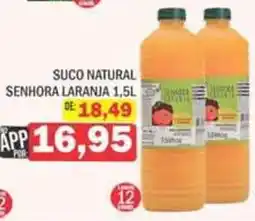 Supermercados Mendonça suco natural senhora laranja oferta