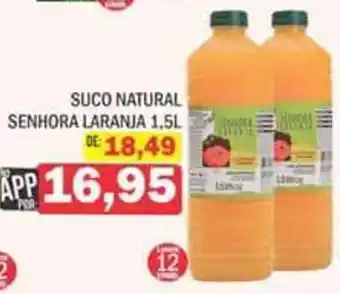 Suco natural senhora laranja