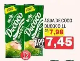 Supermercados Mendonça Água de coco ducoco oferta