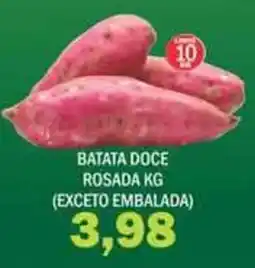 Supermercados Mendonça batata doce rosada kg oferta
