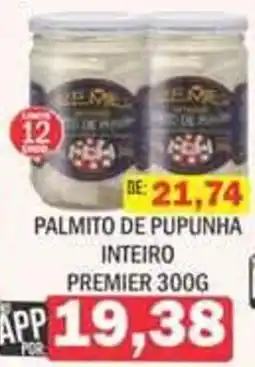 Supermercados Mendonça Palmito de pupunha inteiro premier oferta