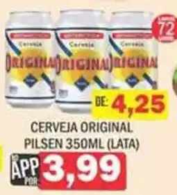 Supermercados Mendonça Cerveja original oferta