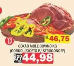 Supermercados Mendonça Coxão mole bovino kg oferta