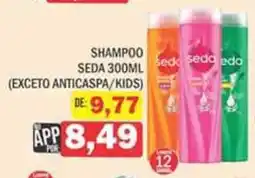 Supermercados Mendonça Shampoo seda 300ml oferta