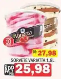 Supermercados Mendonça Sorvete variatta oferta