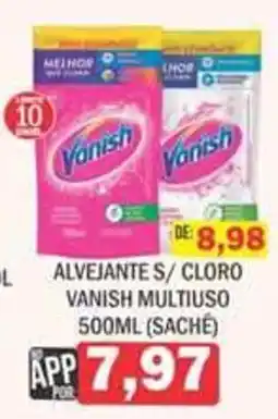 Supermercados Mendonça Alvejante s/ cloro vanish multiuso oferta