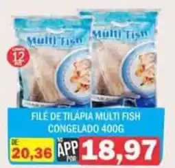 Supermercados Mendonça File de tilapia multi fish oferta