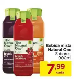 Carrefour Bebida mista natural one sabores oferta