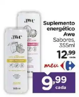 Carrefour Suplemento energético Awe Sabores oferta