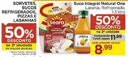 Carrefour Suco integral natural one laranja oferta