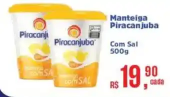 Manteiga piracanjuba com sal