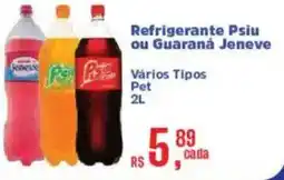 Supermercados Mateus Refrigerante Psu ou Guaraná Jeneve oferta