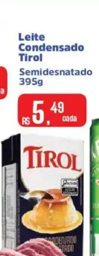 Supermercados Mateus Leite Condensado Tirol Semidesnatado oferta