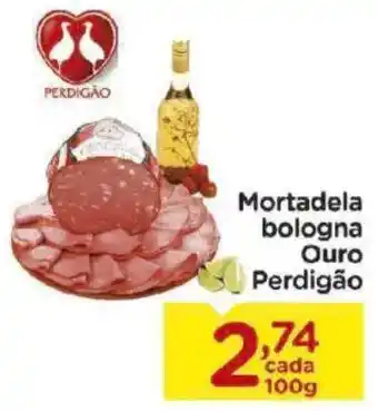 Mortadela bologna ouro perdigão