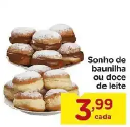 Carrefour Sonho de baunilha ou doce de leite oferta