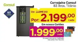 Carrefour Cervejeira consul titânio oferta