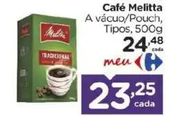 Carrefour Café Melitta oferta