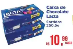 Supermercados Mateus Caixa de Chocolate Lacta Sortidos oferta